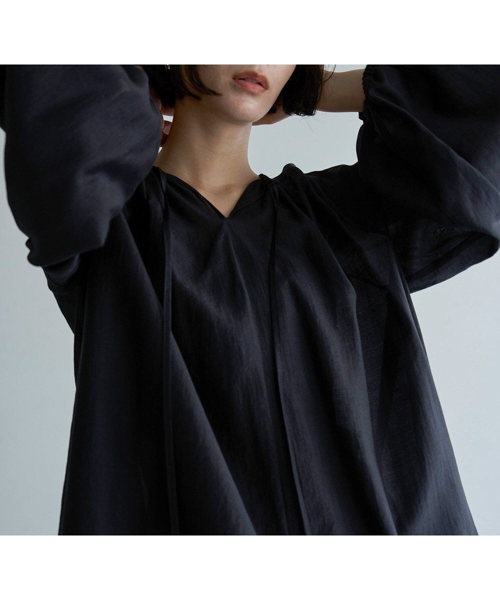 【アンフィーロ 自由区/UNFILO】のシアーギャザーブラウス 人気、トレンドファッション・服の通販 founy(ファニー) ファッション Fashion レディースファッション Fashion for Women トップス・カットソー Cut & Sew Tops シャツ・ブラウス・オフィスカジュアル Elegant Blouses & Button-Ups ウォッシャブル Machine Washable ギャザー Gathered, Ruffled シアー Sheer, See-Through スキッパー Skipper, Open Collar トレンド Trend, Trending Now エレガント 上品 Elegant 夏 Summer 春 Spring S/S・春夏 SS, Spring/Summer, Warm Season 洗える Machine Washable other-1|ID: prp329100004265412 ipo3291000000033347920