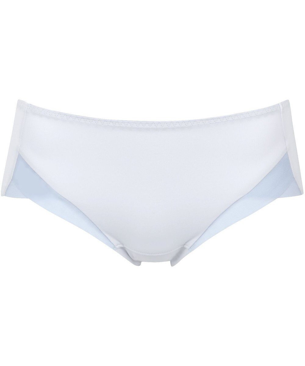 【ウィング/Wing】のショーツ 【シンクロブラ】 アウターにひびきにくい はきこみ丈あさめ MF5015 ウイング/ワコール インテリア・キッズ・メンズ・レディースファッション・服の通販 founy(ファニー) 　ファッション　Fashion　レディースファッション　Fashion for Women　アウター　Coat / Outerwear Collection　おすすめ　Recommended / Our Picks　アンダー　Underwear Essentials　インナー　Innerwear　カッティング　Cutting Detail　ショーツ　Shorts, Short Pants　シンプル　Simple, Minimal　タイトスカート　Pencil Skirt, Tight Skirt　フィット　Fit, Slim Fit　フラット　Flat, Flat Shoes　グレイッシュブルー|ID: prp329100004265460 ipo3291000000035848444