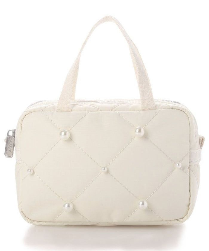 【レスポートサック/LeSportsac】のMICRO BAG W PEARLS/サンドバーパール インテリア・キッズ・メンズ・レディースファッション・服の通販 founy(ファニー) https://founy.com/ ファッション Fashion レディースファッション WOMEN 財布 Wallets ポーチ Pouches アクセサリー Accessories キルティング Quilting コレクション Collection 軽量 Lightweight スクエア Square 財布 Wallet トラベル Travel パール Pearl プリント Print ポケット Pocket ポーチ Pouch 無地 Plain Color |ID: prp329100004265513 ipo3291000000029657212