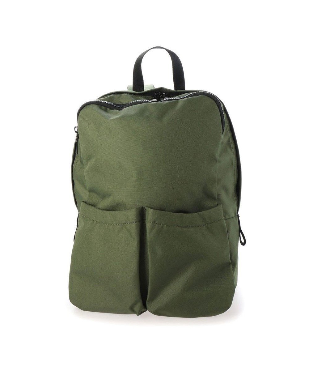 【イザック/Y'SACCS】の【Y SACCS vous et】 フロントポケットリュックサック インテリア・キッズ・メンズ・レディースファッション・服の通販 founy(ファニー) 　ファッション　Fashion　レディースファッション　Fashion for Women　バッグ　Bags　シンプル　Simple, Minimal　スクエア　Square, Square Shape　スマート　Smart, Elegant　トラベル　Travel, Travel Gear　フロント　Front, Front Design　プチプライス・低価格　Affordable / Budget Price　ポケット　Pocket, Pocket Detail　リュック　Backpack, Rucksack　カーキ|ID: prp329100004265517 ipo3291000000033664917