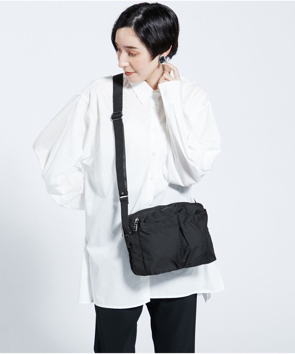 【イザック/Y'SACCS】の【Y SACCS vous et】 フロントポケットショルダー インテリア・キッズ・メンズ・レディースファッション・服の通販 founy(ファニー) 　ファッション　Fashion　レディースファッション　Ladies' Fashion Online　ショルダー　Shoulder　シンプル　Simple　スマート　Smart　トラベル　Travel　フロント　Front　プチプライス・低価格　Affordable　ポケット　Pocket　ブラック|ID: prp329100004265518 ipo3291000000032661687