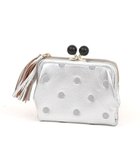 【アンビリオン/UNBILLION】のペルケ perche / アクリル玉がま口2つ折り財布 シルバードット|ID: prp329100004265573 ipo3291000000031916429