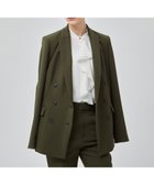 【ベイジ,/BEIGE,】の【洗える】ALAINA / ダブルジャケット Khaki|ID:prp329100004265589