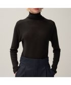 【エイトン/ATON】のROYAL WOOL CIRCULAR RIB タートルネックセーター BLACK|ID: prp329100004265620 ipo3291000000029657629