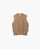 【エイトン/ATON】のSUPER KID MOHAIR クルーネックベスト 人気、トレンドファッション・服の通販 founy(ファニー) ファッション Fashion レディースファッション WOMEN アウター Coat Outerwear トップス・カットソー Tops/Tshirt ニット Knit Tops ベスト/ジレ Gilets/Vests A/W・秋冬 Aw・Autumn/Winter・Fw・Fall-Winter カーディガン Cardigan シアー Sheer シンプル Simple セーター Sweater タンク Tank ベスト Vest モヘヤ Mohair 畦 Ridge thumbnail BEIGE|ID: prp329100004265621 ipo3291000000029657632