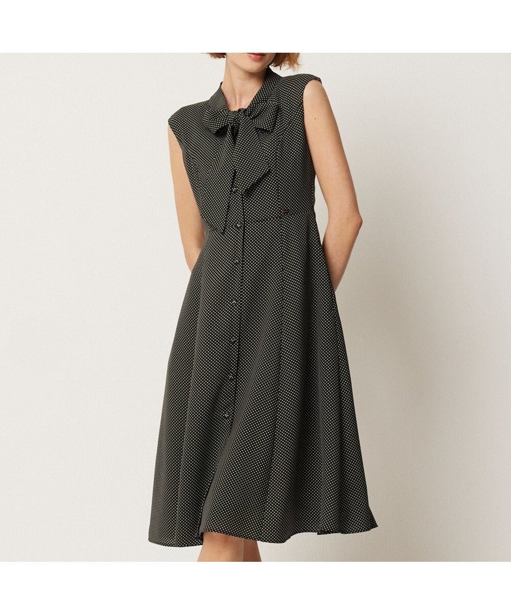 【トッカ/TOCCA】の【洗える】RAINY SEASON ドレス インテリア・キッズ・メンズ・レディースファッション・服の通販 founy(ファニー) 　ファッション　Fashion　レディースファッション　WOMEN　ワンピース　Dress　ドレス　Party Dresses　ドレス　Dress　夏　Summer　S/S・春夏　Ss・Spring/Summer　洗える　Washable　A/W・秋冬　Aw・Autumn/Winter・Fw・Fall-Winter　ブラック×ドット系|ID: prp329100004265643 ipo3291000000031942588