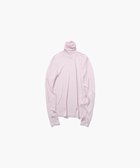 【エイトン/ATON】のMODAL SILK JERSEY タートルネックプルオーバー PINK|ID: prp329100004265661 ipo3291000000029657782