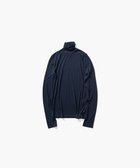 【エイトン/ATON】のMODAL SILK JERSEY タートルネックプルオーバー NAVY|ID: prp329100004265661 ipo3291000000029657785