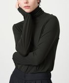 【エイトン/ATON】のMODAL SILK JERSEY タートルネックプルオーバー BLACK|ID: prp329100004265661 ipo3291000000029657786