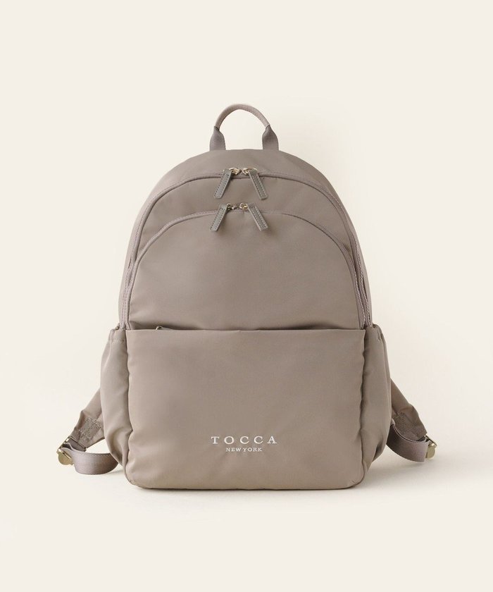 【トッカ/TOCCA】の【WEB&一部店舗限定】【A4サイズ対応・撥水・環境に優しい素材】COLLINA BACKPACK 13ポケット バックパック インテリア・キッズ・メンズ・レディースファッション・服の通販 founy(ファニー) https://founy.com/ ファッション Fashion レディースファッション Fashion for Women バッグ Bags アウトドア Outdoor Clothing クッション Cushion, Throw Pillow クラウン Crown, Royal Motif 軽量 Lightweight, Ultra Light シューズ Shoes, Footwear ジップ Zip, Zipper スポーツ Sports, Activewear 財布 Wallet, Purse フロント Front, Front Design ポケット Pocket, Pocket Detail メッシュ Mesh, Net Fabric ラップ Wrap, Wrap Design リュクス Luxury, Elegant, High-End, Chic リュック Backpack, Rucksack おすすめ Recommended / Our Picks 旅行 Travel ビジネス 仕事 通勤 Business / Work / Commuting |ID: prp329100004265666 ipo3291000000029657803