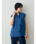 【イェッカ ヴェッカ/YECCA VECCA】の2wayボウタイドレープブラウス Blue|ID: prp329100004265682 ipo3291000000029864856