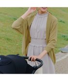 【ティアクラッセ/Tiaclasse】の【洗える】体型カバーも叶うドルマンニットカーディガン ライム|ID: prp329100004265708 ipo3291000000030866941