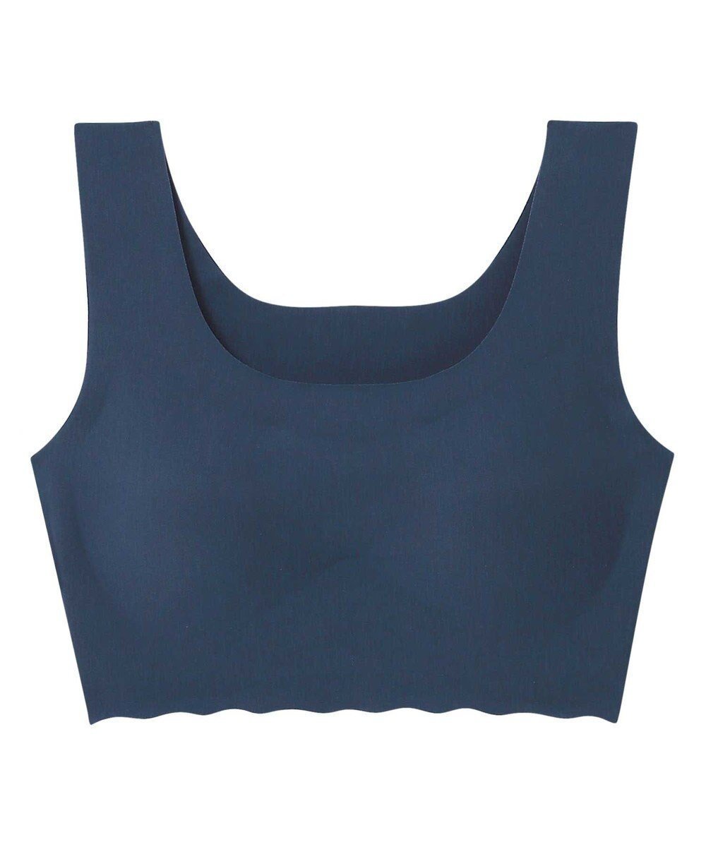 【ウンナナクール/une nana cool】の汗消臭 綿混フラット仕上げ ノンワイヤーブラジャー 【全サイズ同一価格】 インテリア・キッズ・メンズ・レディースファッション・服の通販 founy(ファニー) 　ファッション　Fashion　レディースファッション　Fashion for Women　アンダー　Underwear Essentials　カッティング　Cutting Detail　フラット　Flat, Flat Shoes　ブラジャー　Bra, Lingerie　プリント　Print, Printed Pattern　ラップ　Wrap, Wrap Design　KO|ID: prp329100004265752 ipo3291000000032187437