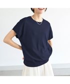 【アンフィーロ 自由区/UNFILO】の【洗える/UVケア/接触冷感】スゴ機能 コンパクトニットT [NEW]ネイビー|ID: prp329100004265781 ipo3291000000032561097