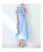 【アースミュージックアンドエコロジー/earth music&ecology】のSET2点シャーリングビスチェ×シャツワンピース Stripe Blue|ID: prp329100004265808 ipo3291000000029658403