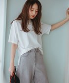 【アンフィーロ 自由区/UNFILO】の【接触冷感/ストレッチ】BEAUTY FORM フォルムTシャツ ホワイト|ID: prp329100004265812 ipo3291000000031986146