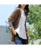 【ティアクラッセ/Tiaclasse】の【新色追加・UVケア・接触冷感】ロングトッパーカーディガン キャメル|ID: prp329100004265814 ipo3291000000035573523