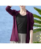 【ティアクラッセ/Tiaclasse】の【新色追加・UVケア・接触冷感】ロングトッパーカーディガン ボルドー|ID: prp329100004265814 ipo3291000000035573524