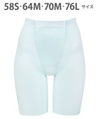 【ワコール/WACOAL】の【-5歳の着やせシルエット】 ガードル ロング丈 二の尻キュッと おなかフラットに 吸汗速乾(本体) ラクに着用できる レディース GRC423 /ワコール サックス|ID: prp329100004265861 ipo3291000000031771812