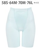 【ワコール/WACOAL】の【-5歳の着やせシルエット】 ガードル ロング丈 二の尻キュッと おなかフラットに 吸汗速乾(本体) ラクに着用できる レディース GRC423 /ワコール サックス|ID: prp329100004265861 ipo3291000000033685952