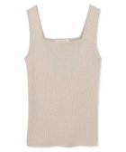 【アンフィーロ 自由区/UNFILO】のラメリブタンクトップ ゴールド|ID: prp329100004265895 ipo3291000000035961038