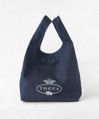 【トッカ/TOCCA】の【WEB&一部店舗限定】【折り畳み収納可能】POINT OF RIBBON ECOBAG エコバッグ 人気、トレンドファッション・服の通販 founy(ファニー) ファッション Fashion レディースファッション Fashion for Women バッグ Bags おすすめ Recommended / Our Picks ギフト プレゼント Gift / Present シンプル Simple, Minimal ポケット Pocket, Pocket Detail 旅行 Travel 財布 Wallet, Purse ビジネス 仕事 通勤 Business / Work / Commuting thumbnail [新色]ネイビー系|ID: prp329100004266012 ipo3291000000033710878
