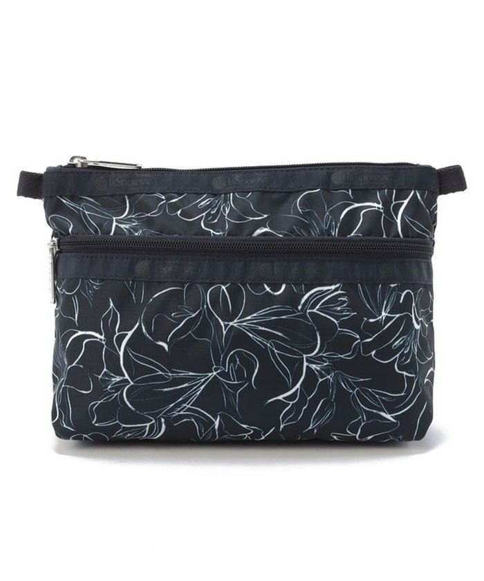 【レスポートサック/LeSportsac】のCOSMETIC CLUTCH/スケッチフローラルネイビー インテリア・キッズ・メンズ・レディースファッション・服の通販 founy(ファニー) https://founy.com/ ファッション Fashion レディースファッション WOMEN バッグ Bag 財布 Wallets ポーチ Pouches おすすめ Recommend シンプル Simple ジップ Zip フラワー Flower プリント Print ポケット Pocket ポーチ Pouch エレガント 上品 Elegant 旅行 Travel 財布 Wallet |ID: prp329100004266019 ipo3291000000029659162