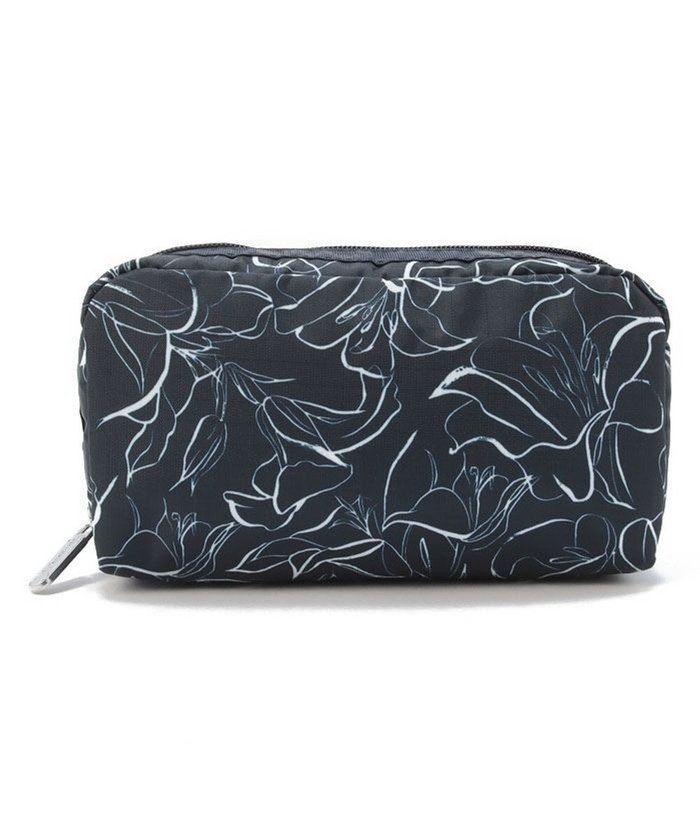 【レスポートサック/LeSportsac】のRECTANGULAR COSMETIC/スケッチフローラルネイビー インテリア・キッズ・メンズ・レディースファッション・服の通販 founy(ファニー) https://founy.com/ ファッション Fashion レディースファッション WOMEN 財布 Wallets ポーチ Pouches シンプル Simple スクエア Square フラワー Flower プリント Print ポケット Pocket ポーチ Pouch エレガント 上品 Elegant 財布 Wallet |ID: prp329100004266024 ipo3291000000029659172