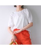 【アンフィーロ 自由区/UNFILO】のショルダーギャザーT オフ|ID: prp329100004266163 ipo3291000000031568710