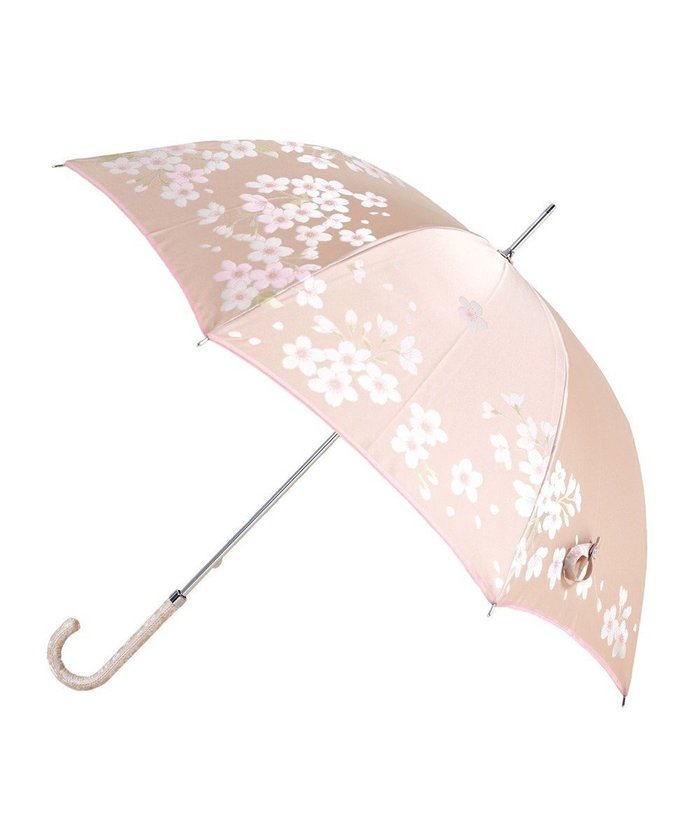 【槇田商店/Makita shoten】の【晴雨兼用 UVカット】絵おり 桜(さくら) 長傘 インテリア・キッズ・メンズ・レディースファッション・服の通販 founy(ファニー) https://founy.com/ ファッション Fashion レディースファッション WOMEN 傘 / レイングッズ Umbrellas/Rainwear 春 Spring キャンバス Canvas 傘 Umbrella スポーツ Sports 日傘 Parasol |ID: prp329100004266176 ipo3291000000029659771