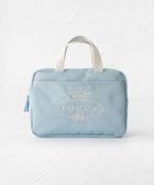 【トッカ/TOCCA】のTOCCA LOGO POUCH BAG ポーチ [新色]ブルー系|ID: prp329100004266200 ipo3291000000031942163