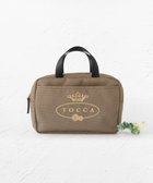 【トッカ/TOCCA】のTOCCA LOGO POUCH BAG ポーチ カーキ系|ID: prp329100004266200 ipo3291000000031942165