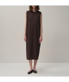 【エイトン/ATON】のSUVIN 60/2 ノースリーブドレス BURGUNDY|ID: prp329100004266221 ipo3291000000032510679
