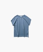 【エイトン/ATON】のSUVIN 60/2 キャップスリーブTシャツ BLUE GRAY|ID: prp329100004266222 ipo3291000000029659946