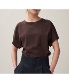 【エイトン/ATON】のSUVIN 60/2 キャップスリーブTシャツ BURGUNDY|ID: prp329100004266222 ipo3291000000029659948