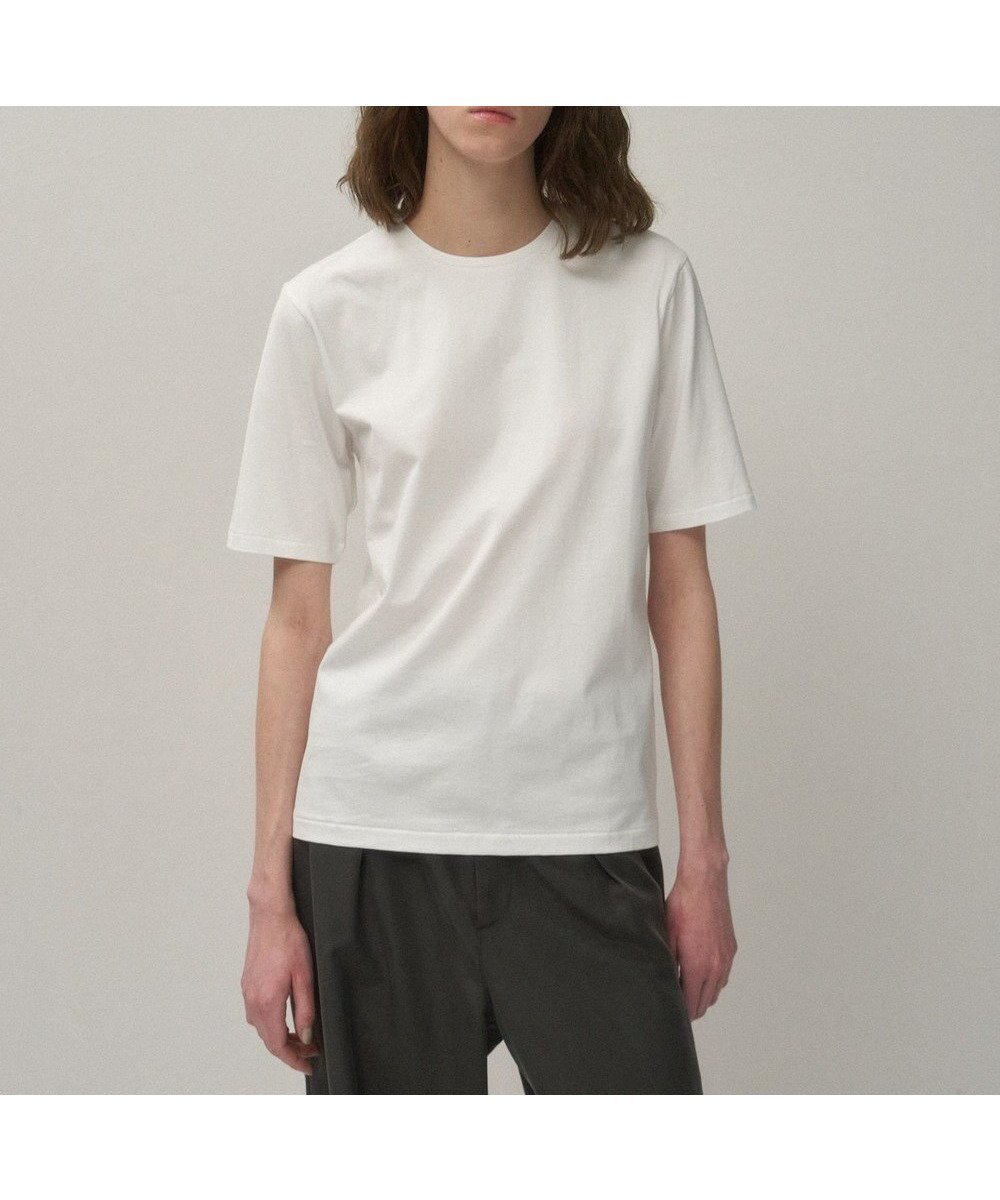 【エイトン/ATON】のSUVIN 60/2 パーフェクトフィットTシャツ 人気、トレンドファッション・服の通販 founy(ファニー) 　ファッション　Fashion　レディースファッション　Fashion for Women　トップス・カットソー　Cut & Sew Tops　シャツ・ブラウス・オフィスカジュアル　Elegant Blouses & Button-Ups　ロングTシャツ・Tシャツ　Longline T-Shirts & Tees　カットソー・ベーシックTシャツ　Cut-and-Sewn Tops / Stretch Tees & Basics　インド　Indian Textile　カットソー　Cut and Sewn Top　フィット　Fit, Slim Fit　夏　Summer　S/S・春夏　SS, Spring/Summer, Warm Season　A/W・秋冬　Autumn/Winter　 other-1|ID: prp329100004266223 ipo3291000000032516486