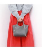 【アンビリオン/UNBILLION】の【テレビ ドラマ着用アイテム】カシュカシュ cachecache / ボールチェーン2wayミニトートバッグ ダークグレー|ID: prp329100004266515 ipo3291000000031976403