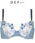 【ワコール/WACOAL】の【重力に負けないバストケアBra】 ブラジャー バストを重力から守る まる胸キープ 脇高設計 サイドから背中のラインすっきり レディース BRB414 /ワコール グレイッシュブルー|ID: prp329100004266568 ipo3291000000029661212