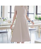 【ティアクラッセ/Tiaclasse】の【洗える】フラップ付きミディアム丈フレアワンピース グレージュ|ID: prp329100004266589 ipo3291000000031067313