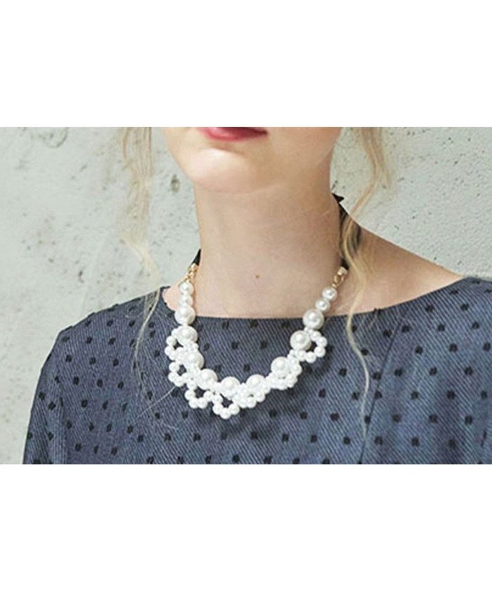 【トッカ/TOCCA】のLACE PEARL NECKLACE ネックレス インテリア・キッズ・メンズ・レディースファッション・服の通販 founy(ファニー) https://founy.com/ ファッション Fashion レディースファッション WOMEN ジュエリー Jewelry ネックレス Necklaces 2024年 2024 2024-2025秋冬・A/W Aw/Autumn/Winter/Fw/Fall/2024-2025 A/W・秋冬 Aw・Autumn/Winter・Fw・Fall-Winter 冬 Winter おすすめ Recommend アクセサリー Accessories イヤリング Earrings エレガント 上品 Elegant シンプル Simple ネックレス Necklace パール Pearl レース Race |ID: prp329100004266599 ipo3291000000029661357