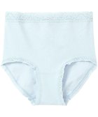 【ウィング/Wing】のショーツ 綿混(身生地部) やさしい肌あたり 【デイリーフィット やわらかコットン】 はきこみ丈ふつう EC2330 ウイング/ワコール サックス|ID: prp329100004266608 ipo3291000000032037829