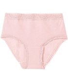 【ウィング/Wing】のショーツ 綿混(身生地部) やさしい肌あたり 【デイリーフィット やわらかコットン】 はきこみ丈あさめ EC2230 ウイング/ワコール ピンク|ID: prp329100004266609 ipo3291000000029661405