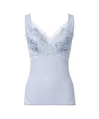 【ブラデリス ニューヨーク/BRADELIS New York】の【BRADELIS NewYork peace】ハートフルカップカシュクールブラキャミソール24 ノンワイヤー ブラトップ DB524104 アッシュブルー|ID: prp329100004266636 ipo3291000000031661922