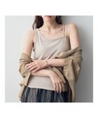 【イェッカ ヴェッカ/YECCA VECCA】のカップ付きアシメタンクトップ Light Beige|ID: prp329100004266685 ipo3291000000029661717