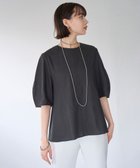 【アンフィーロ 自由区/UNFILO】のリネンレーヨン フォルムブラウス 人気、トレンドファッション・服の通販 founy(ファニー) ファッション Fashion レディースファッション Fashion for Women トップス・カットソー Cut & Sew Tops シャツ・ブラウス・オフィスカジュアル Elegant Blouses & Button-Ups ウォッシャブル Machine Washable シェイプ Shape, Slim Fit シルク Silk, 100% Silk フォルム Silhouette, Form ペプラム Peplum, Flared Hem リネン Linen, Linen Fabric 夏 Summer 春 Spring S/S・春夏 SS, Spring/Summer, Warm Season thumbnail チャコール|ID: prp329100004266699 ipo3291000000033452364