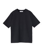 【ハーグ/HAAG】の【スマイルコットン/ソフトタッチ/洗濯機可】BACK RIB T-SHIRTS Tシャツ 人気、トレンドファッション・服の通販 founy(ファニー) ファッション Fashion レディースファッション WOMEN トップス・カットソー Tops/Tshirt シャツ/ブラウス Shirts/Blouses ロング / Tシャツ T-Shirts カットソー Cut and Sewn 春 Spring カシミヤ Cashmere カットソー Cut And Sew 吸水 Water Absorption シンプル Simple タンブラー Tumbler テレコ Tereko フィット Fit 半袖 Short Sleeve レギュラー Regular S/S・春夏 Ss・Spring/Summer おすすめ Recommend 夏 Summer thumbnail ブラック|ID: prp329100004266716 ipo3291000000029661839