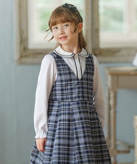 【組曲 / KIDS/KUMIKYOKU】の【110-140㎝】ダブルカラー ブラウス 人気、トレンドファッション・服の通販 founy(ファニー) ファッション Fashion キッズファッション KIDS トップス・カットソー Tops/Tees/Kids S/S・春夏 Ss・Spring/Summer カットソー Cut And Sew ダブル Double エレガント 上品 Elegant 夏 Summer 春 Spring |ID:prp329100004266844