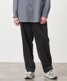 【エイトン/ATON】のSUVIN CORDUROY イージーワイドパンツ - UNISEX 人気、トレンドファッション・服の通販 founy(ファニー) ファッション Fashion レディースファッション WOMEN パンツ Pants A/W・秋冬 Aw・Autumn/Winter・Fw・Fall-Winter ユニセックス Unisex インド India テーパード Tapered パジャマ Pajamas ワイド Wide 再入荷 Restock/Back In Stock/Re Arrival thumbnail CHARCOAL GRAY|ID: prp329100004266861 ipo3291000000029662304