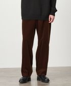 【エイトン/ATON】のSUVIN CORDUROY イージーワイドパンツ - UNISEX 人気、トレンドファッション・服の通販 founy(ファニー) ファッション Fashion レディースファッション WOMEN パンツ Pants A/W・秋冬 Aw・Autumn/Winter・Fw・Fall-Winter ユニセックス Unisex インド India テーパード Tapered パジャマ Pajamas ワイド Wide 再入荷 Restock/Back In Stock/Re Arrival thumbnail BROWN|ID: prp329100004266861 ipo3291000000029662305