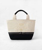 【トッカ/TOCCA】の【選べる2種類のデザイン!】【大人百花掲載】MEMORIES of TOCCA CANVASTOTE キャンバストートバッグ ベージュ×ブラック系|ID:prp329100004267171